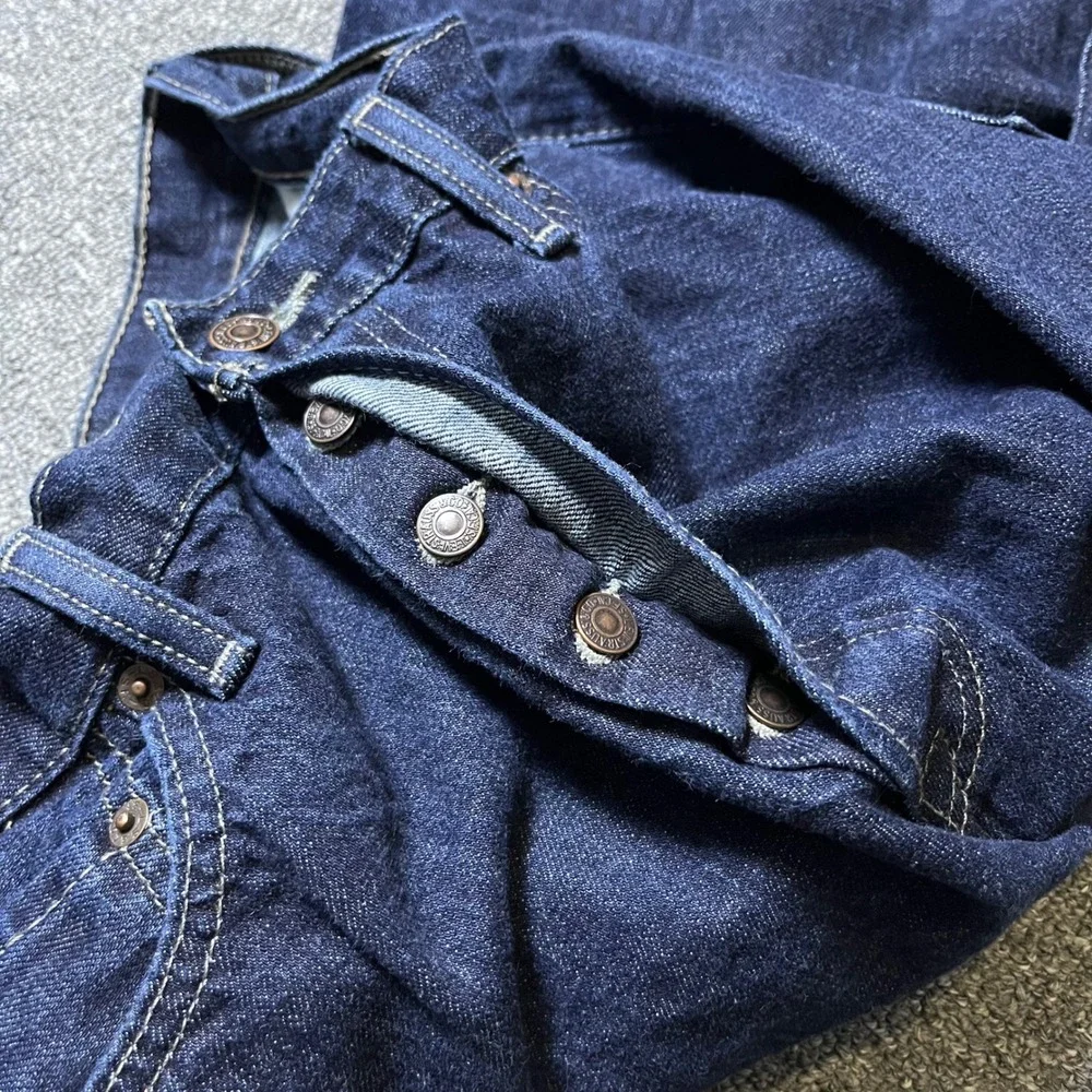 Levis 562 Loose Fit Jeans 36x30 Dark Wash Indigo Baggy Denim Skater Streetwear